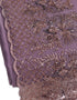 Aurora Blossom Beaded Border Lace Mix and Match - (Dusty Purple) + Satin (Dusty Purple)